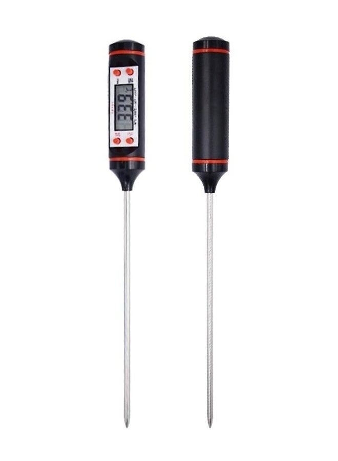 Multi-Purpose Instant Read Thermometer for Cooking – Ultra-Long Probe, °C/°F Selector for Meat, Steak, Baking, Milk & Candy - Image 1